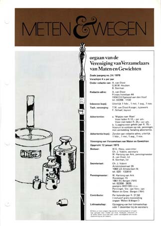 Meten & Wegen
              december 1978