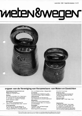 Meten & Wegen
              september 1981