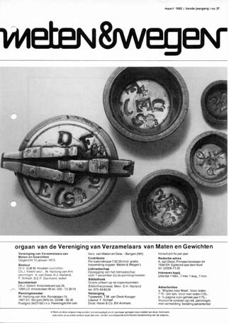 Meten & Wegen
              maart 1982