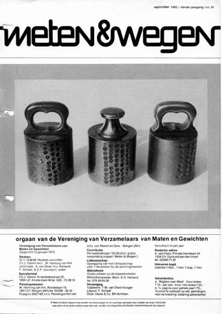 Meten & Wegen
              september 1982