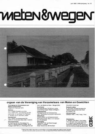 Meten & Wegen
              juni 1983