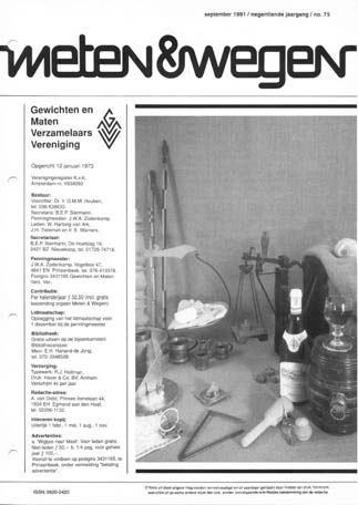 Meten & Wegen
              september 1991