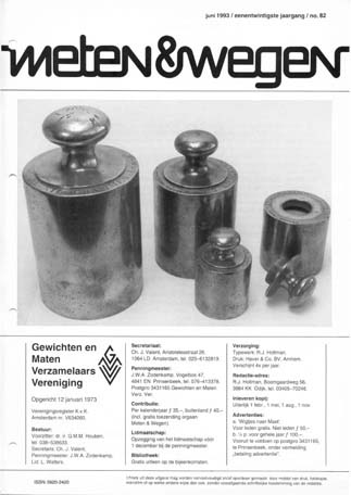 Meten & Wegen
              juni 1993