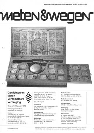 Meten & Wegen
              september 1996